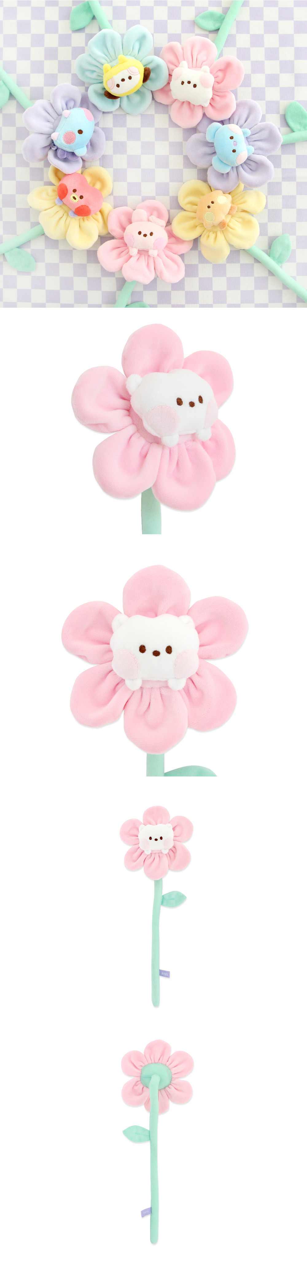 BT21] BTS Nara Home Deco Collaboration - minini Flower Deco Holder